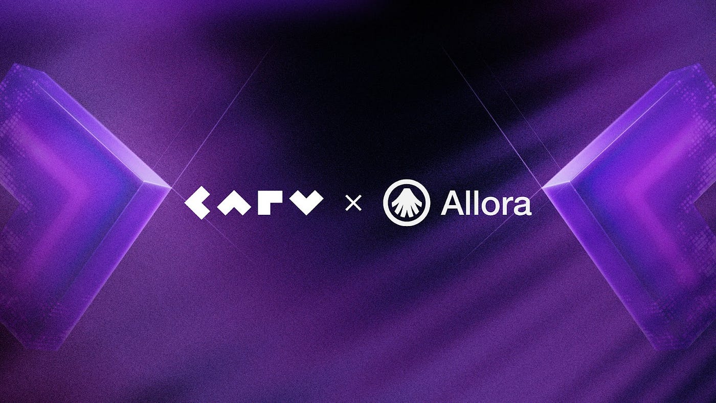 CARV Partners with Allora to Integrate AI-Powered Price Predictions into  D.A.T.A. Framework | by CARV | Medium