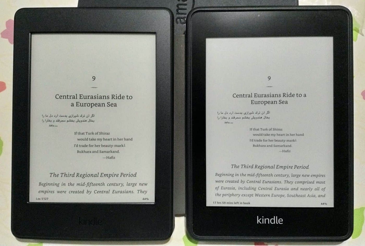 kindle Paperwhite 第三、四代比較. 筆者兩三個月購入了kindle Paperwhite… | by 思考(hkxforce) |  Medium