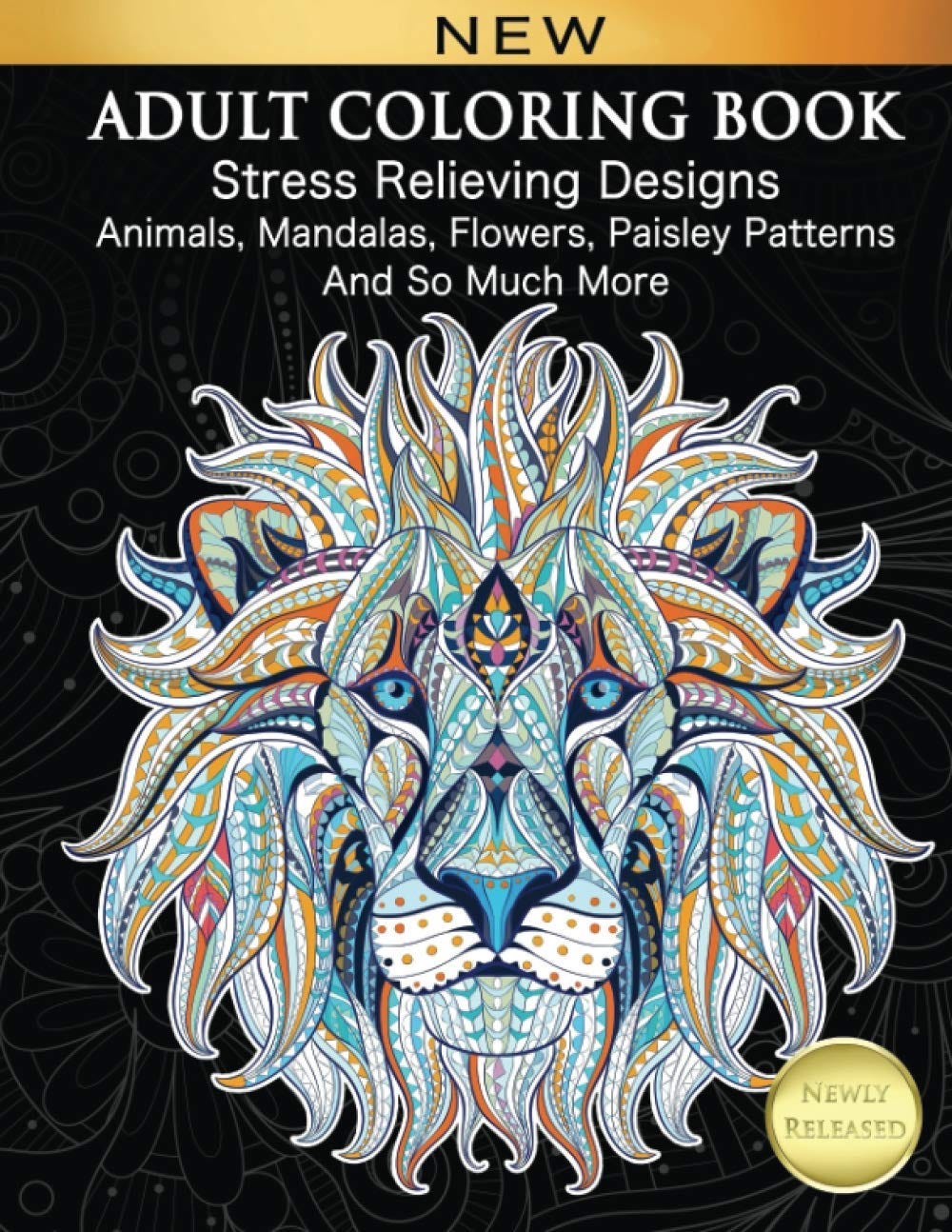 Creatively Calm Studio Adult Coloring Books Set – 3 Coloring Books For  Grownups | 120 Unique Designs