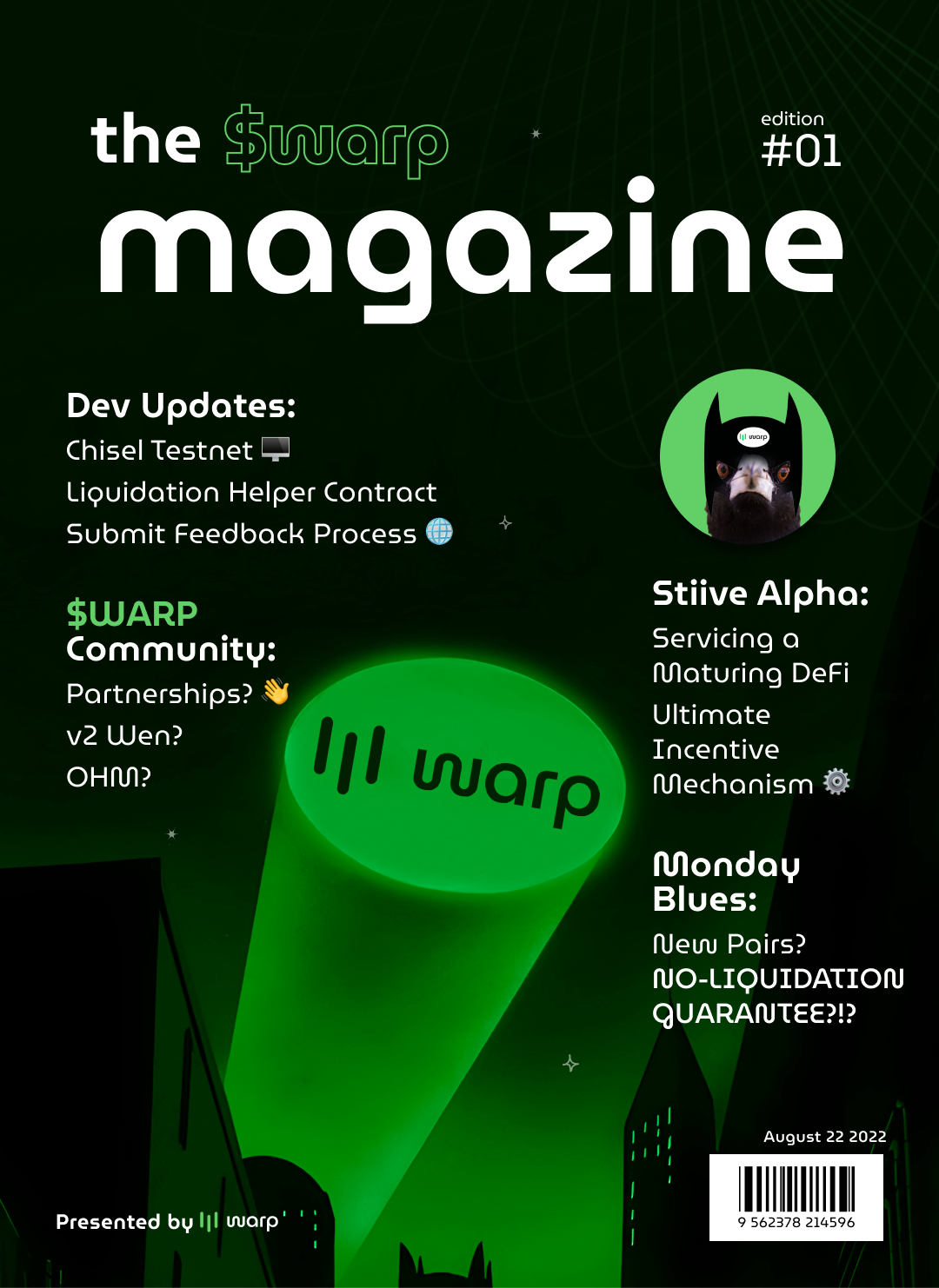 The $warp magazine edition #01. We present the first edition of “the… | by Warp  Finance | Medium
