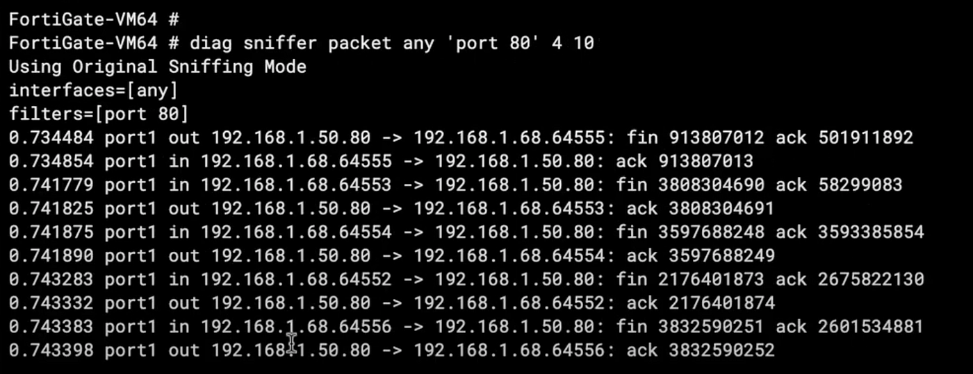 Capture Packets on Your Firewall. You can capture (sniff) packets of any… |  by ofer shmueli | Medium