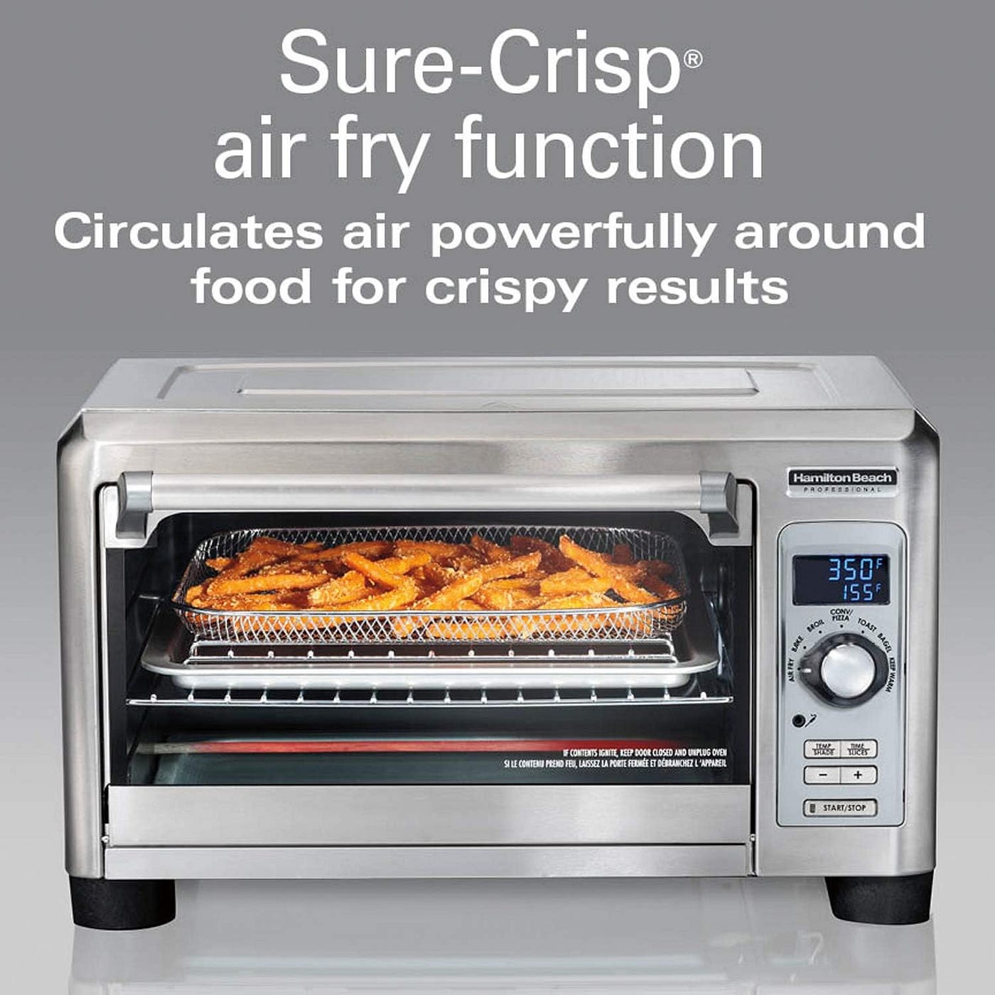 Hamilton beach set and forget toaster oven deals