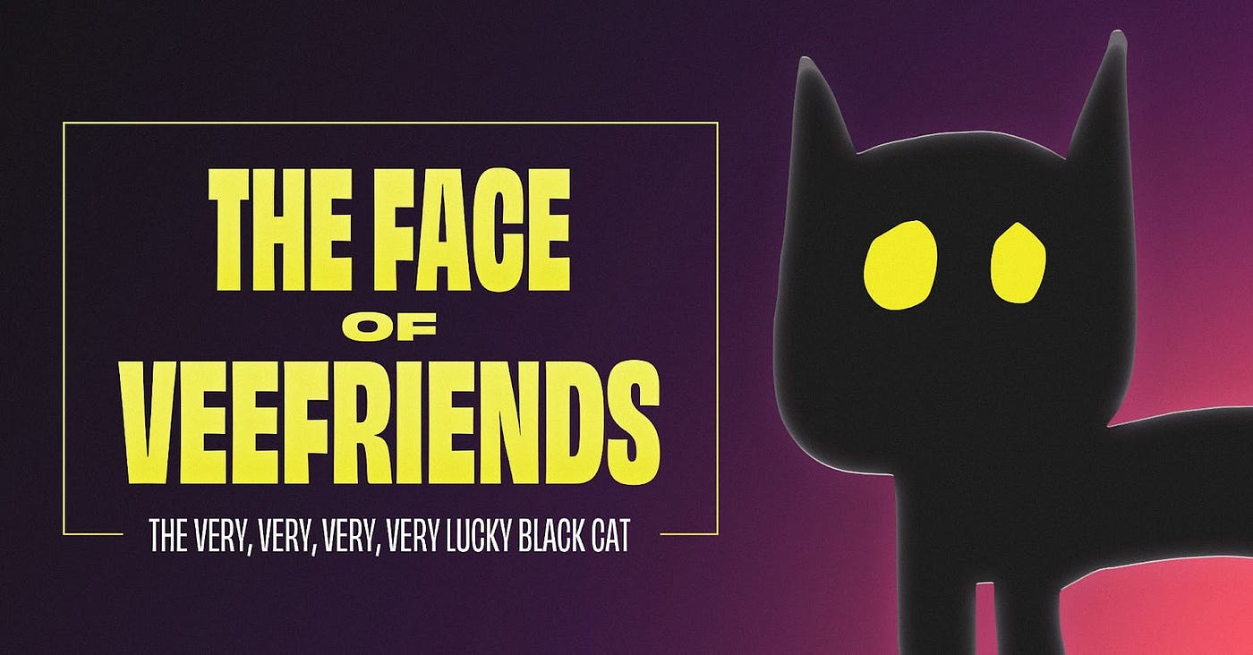 その他 VeeFriends superstickers lucky black cat Very, Very, Very, Very, Lucky Black Cat | VeeFriends.com