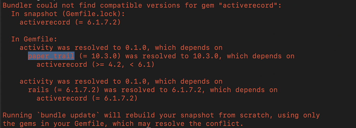 Rails Upgrade: From 4.0 to 6.1 to 7.1 and Ruby 2.0 to 3.0 to