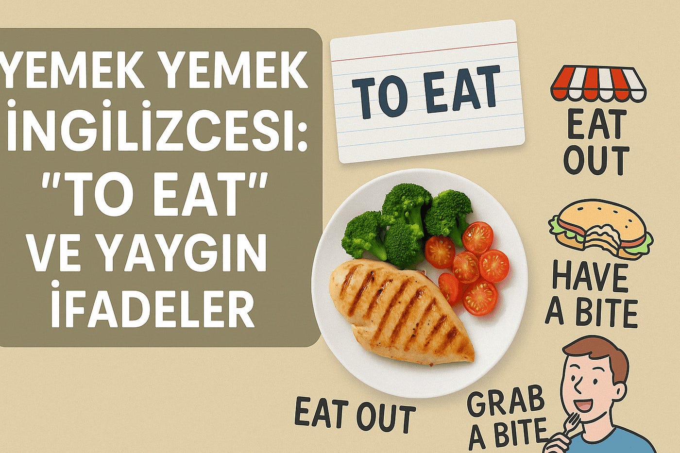 Yemek Yemek İngilizcesi: ‘To Eat’ ve Yaygın İfadeler