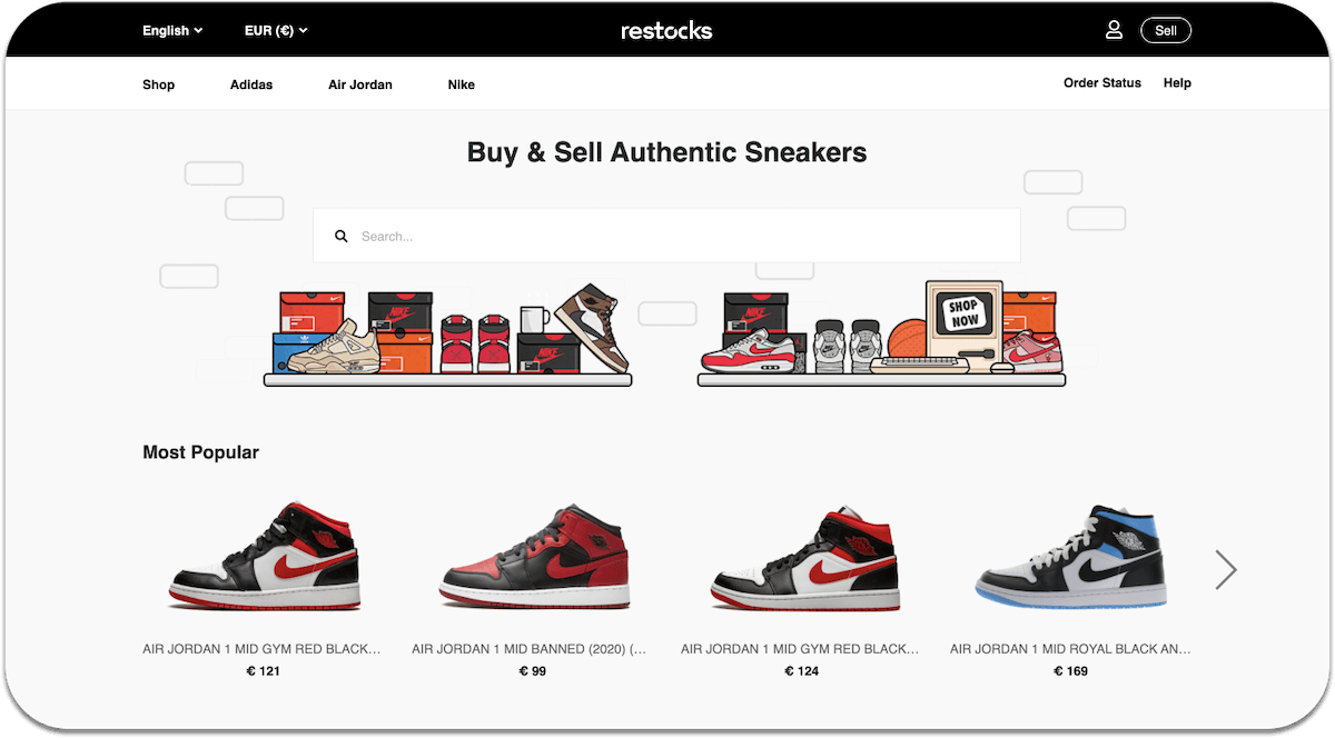 The Best Websites To Your Sneakers in Europe