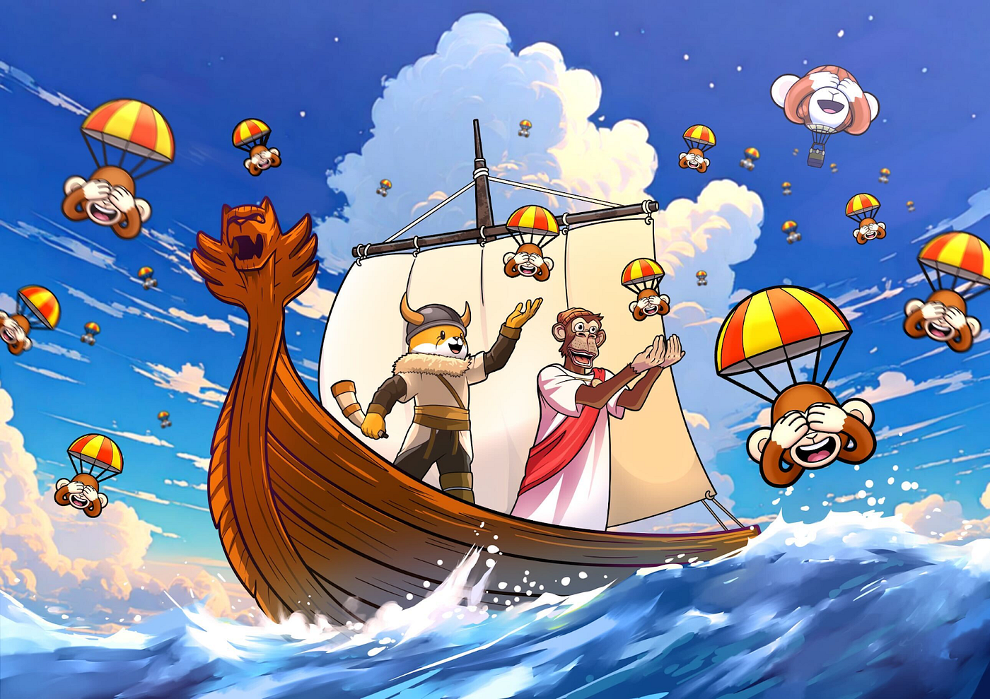 FLOKI TO SUPPORT THE WISE MONKEY (MONKY) LAUNCH | by FLOKI | Medium
