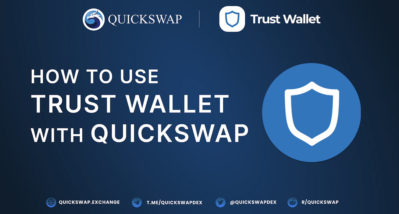 Cryptocurrency Ethereum Dapp Browser Iphone How To Use Trust Wallet With  QuickSwap QuickSwap Official Medium