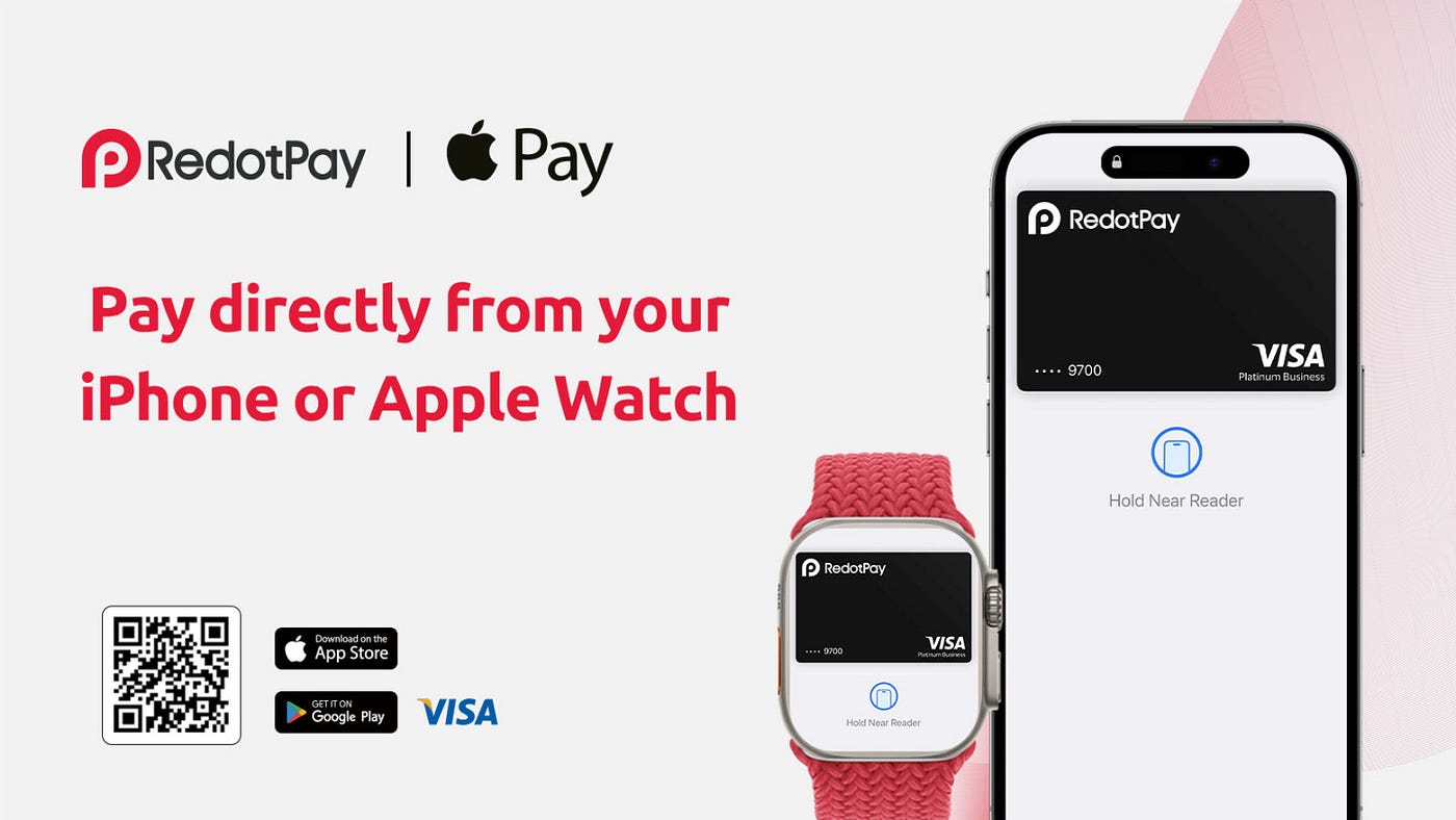 RedotPay Now Fully Supports Apple Pay, Offering Enhanced Convenience for  Cryptocurrency Users! | by huobiht | Medium