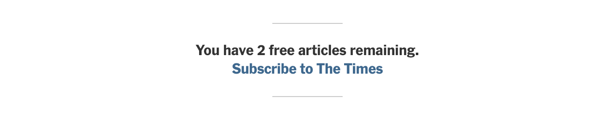 We Re-Launched The New York Times Paywall and No One Noticed | by The NYT  Open Team | NYT Open