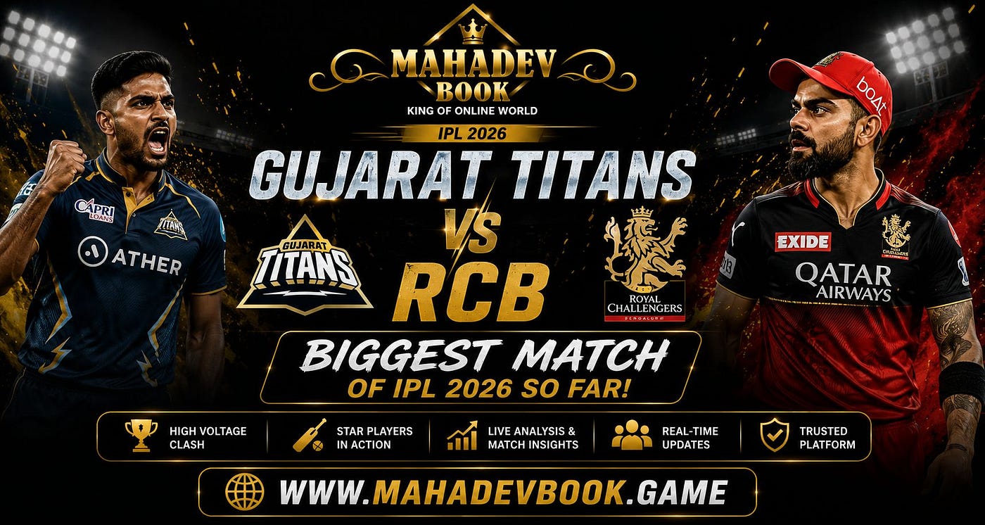 Gujarat Titans vs RCB Biggest IPL 2026 Match