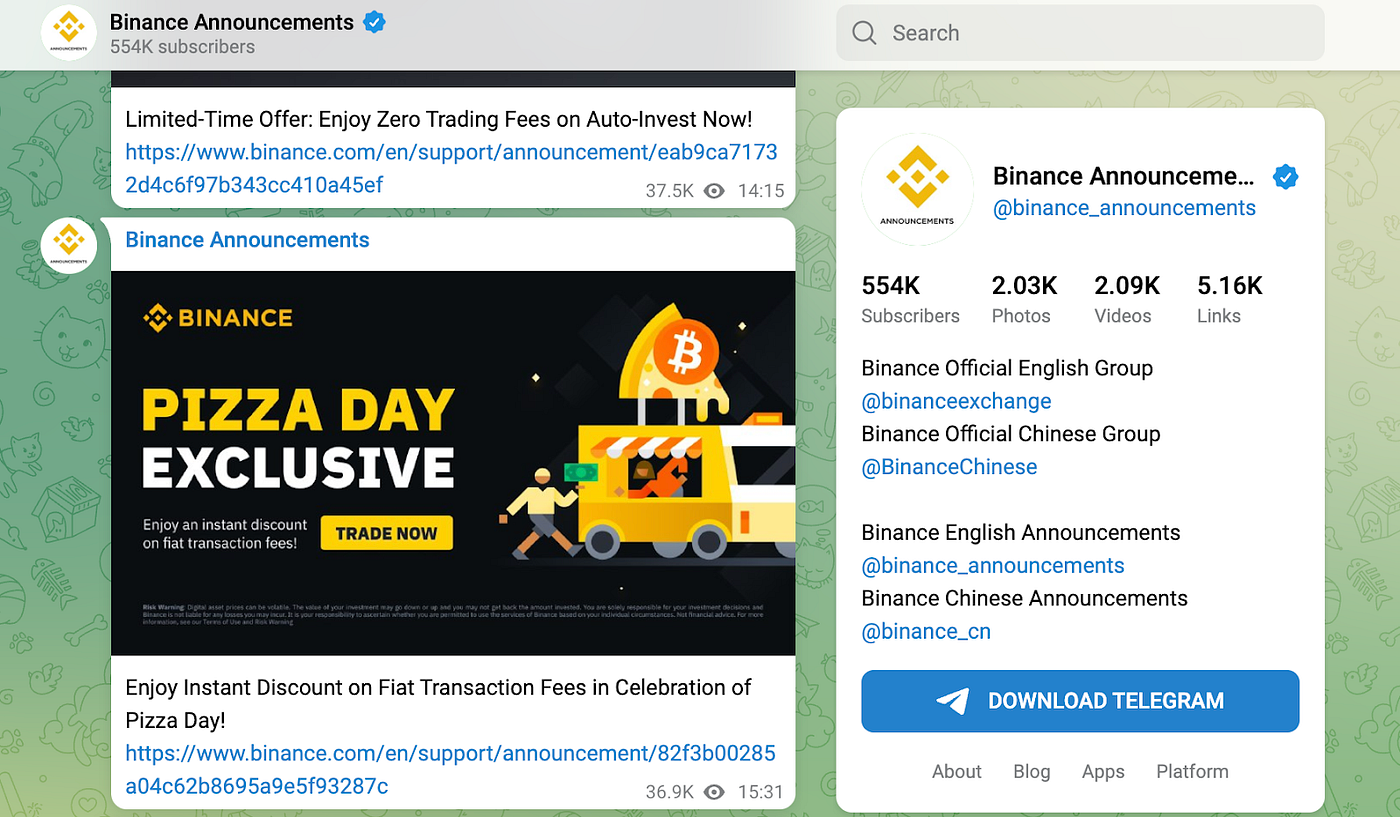 Top 10 Free Crypto Telegram Channels You Need To Follow In 2023 | by  Kryptos | Medium