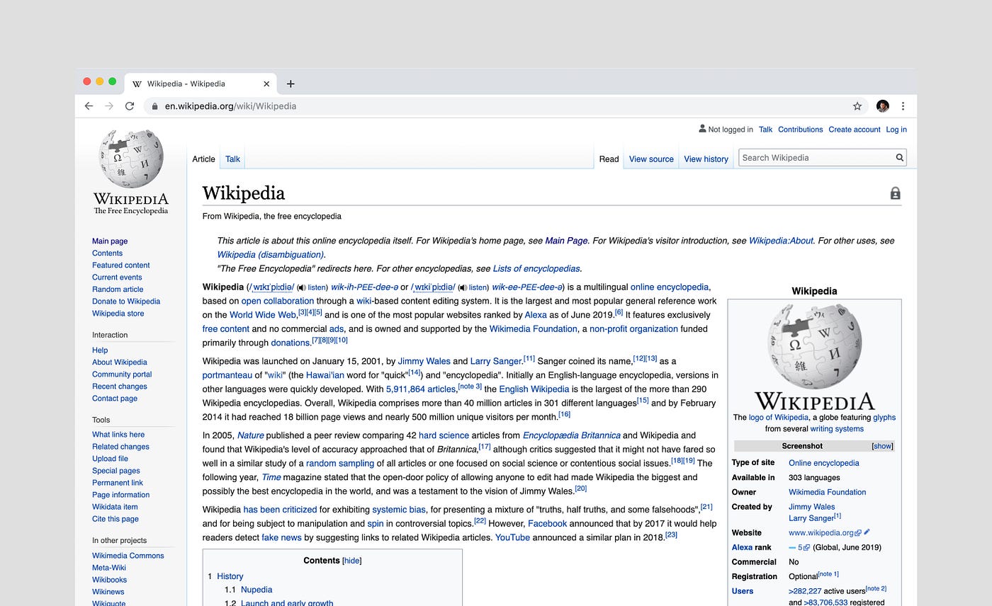 Using Deep Learning for Text-Generation of Wikipedia Articles