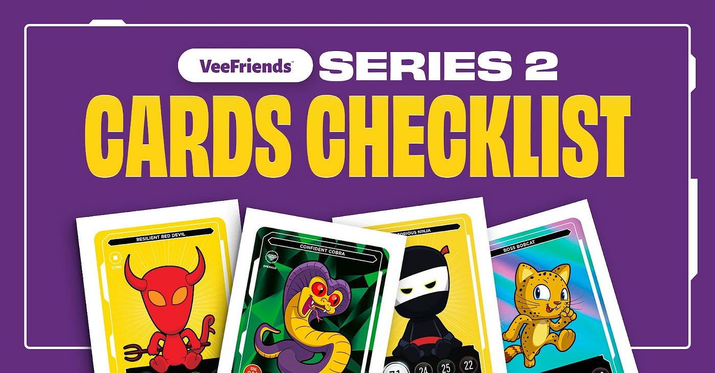 VeeFriends TCG Series 2 Checklist & Guide | VeeFriends