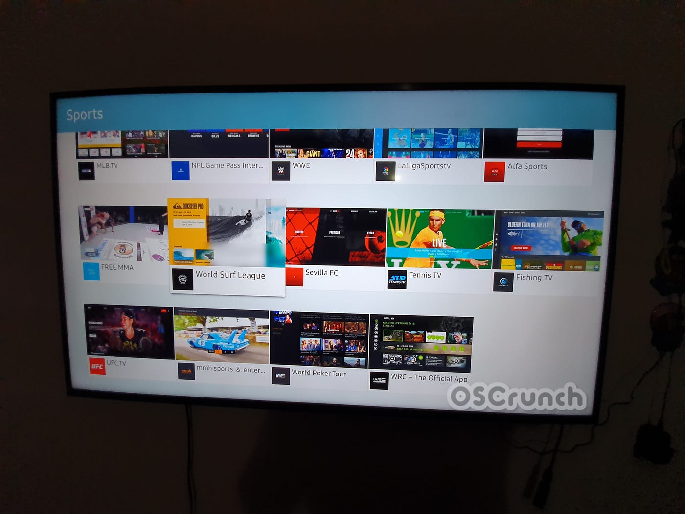 List of all Samsung Smart TV Apps on Smart Hub — OSCrucnch by Usama Mujtaba Medium