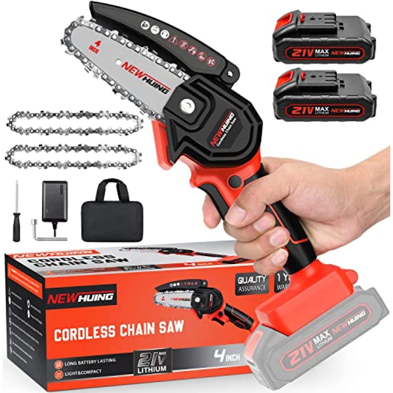 This mini chainsaw 'works like a charm' — and it's only $58 on