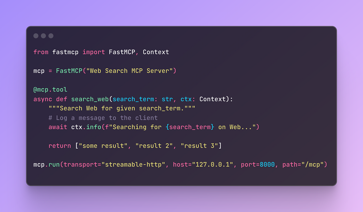 Writing MCP Servers in 5 Min - Model Context Protocol Explained Briefly |  by Emre Savcı | ITNEXT