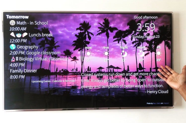 What is a digital Calendar? Get one in under 5 minutes. — Mango Display |  by Dave | Medium