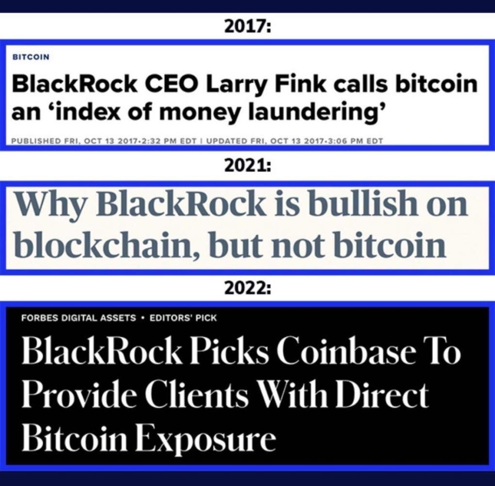 BlackRock & Bitcoin. Introduction | by Wheatstones | Coinmonks | Medium