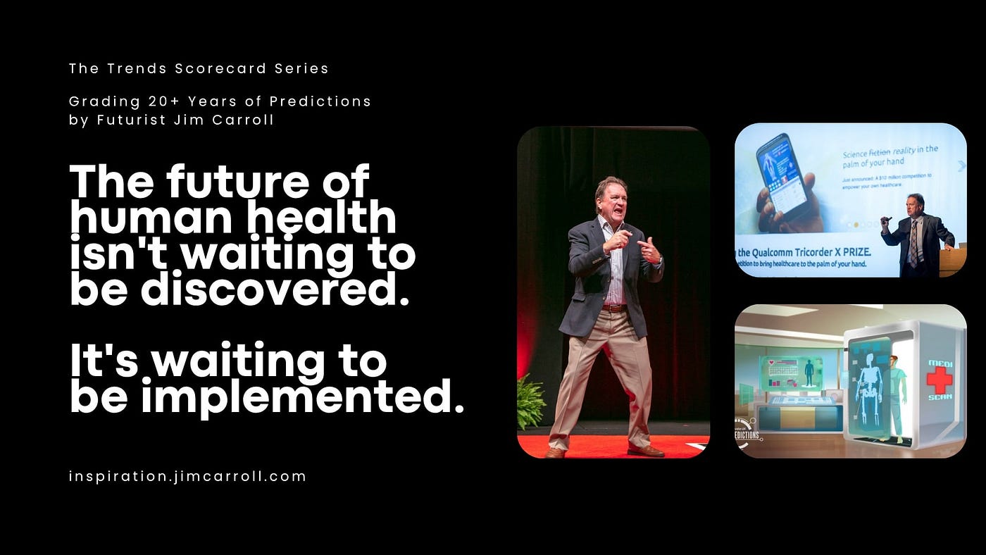 The Trends Scorecard: Healthcare — What I Predicted, and What Actually Happened