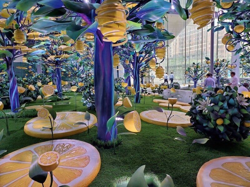 What the Hell Are All These Lemons Doing in Midtown Manhattan