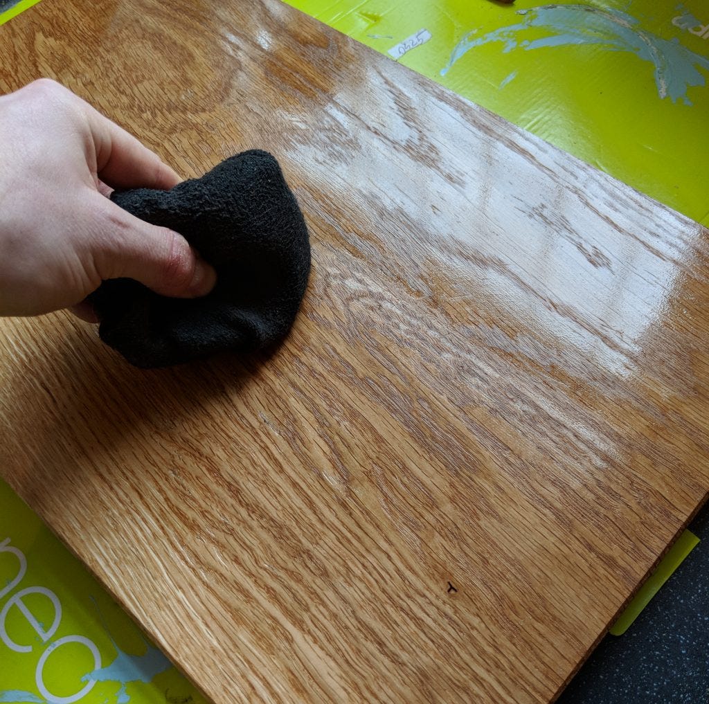 How to make an oak chopping board from scrap wood, by Michael Crinnion