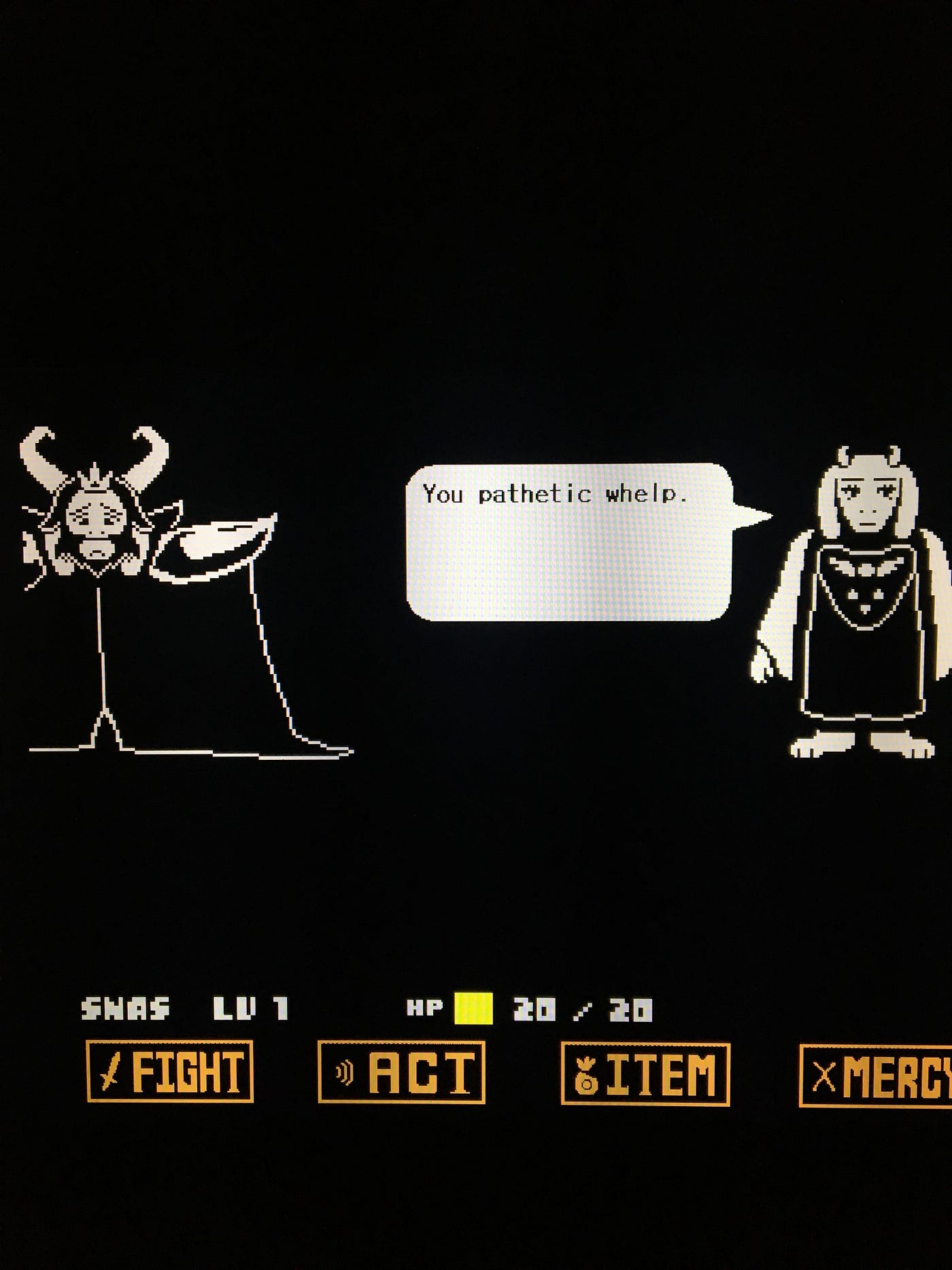 Was watching a video showcasing all of the post-Toriel fight Flowey  dialogues and noticed this nice parallel. : r/Undertale