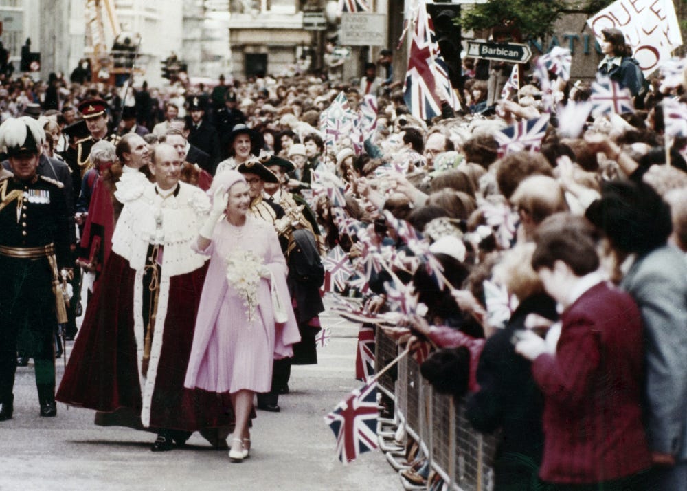 On This Day: 7 June 1977 - Queen Elizabeth II's Silver Jubilee