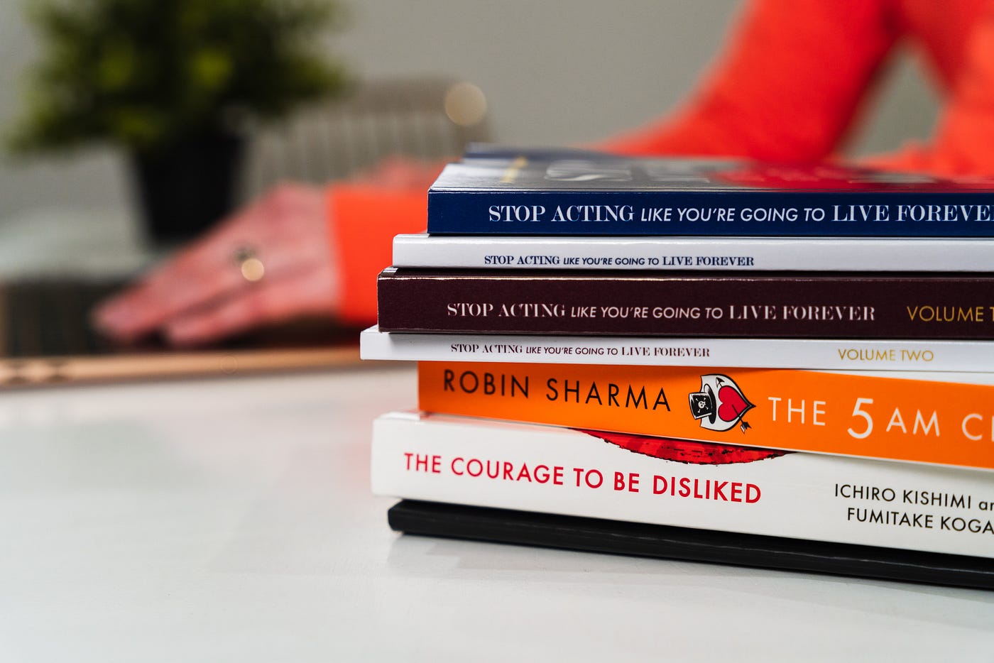 Instead of aiming to read a chapter, commit to reading one page.