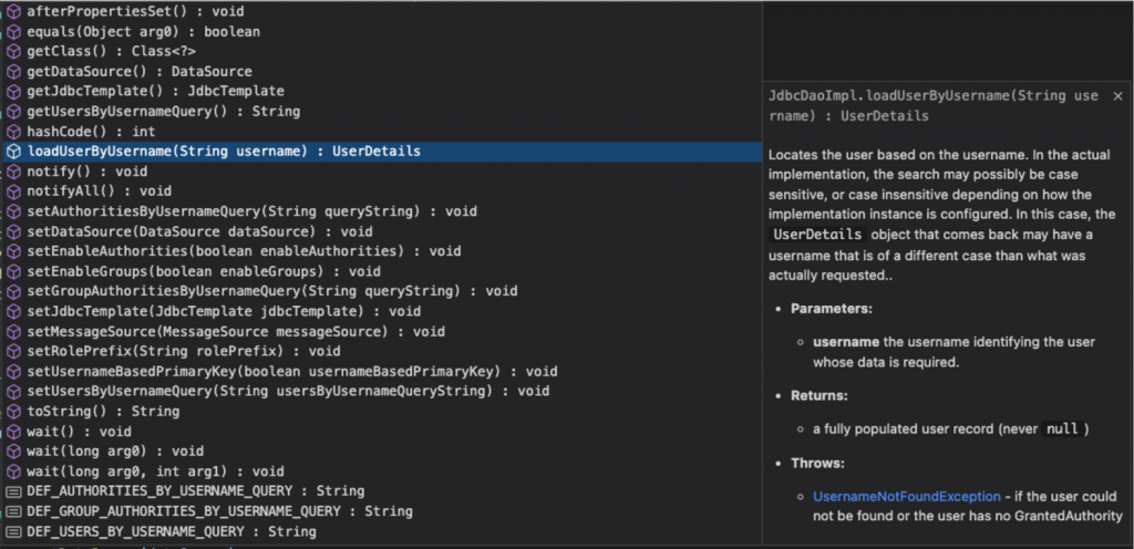 Spring security with jdbc on sale authentication