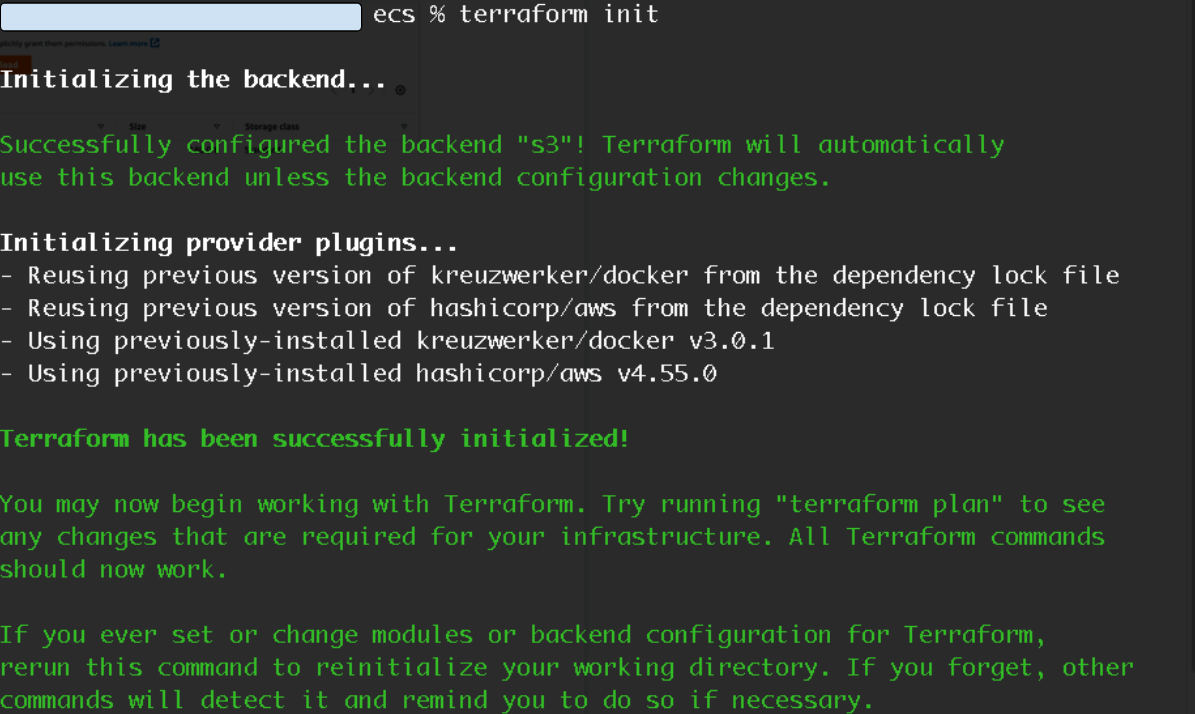 Create an AWS ECS service using Terraform with the S3 backend | by Weiping  Zhang | AWS in Plain English