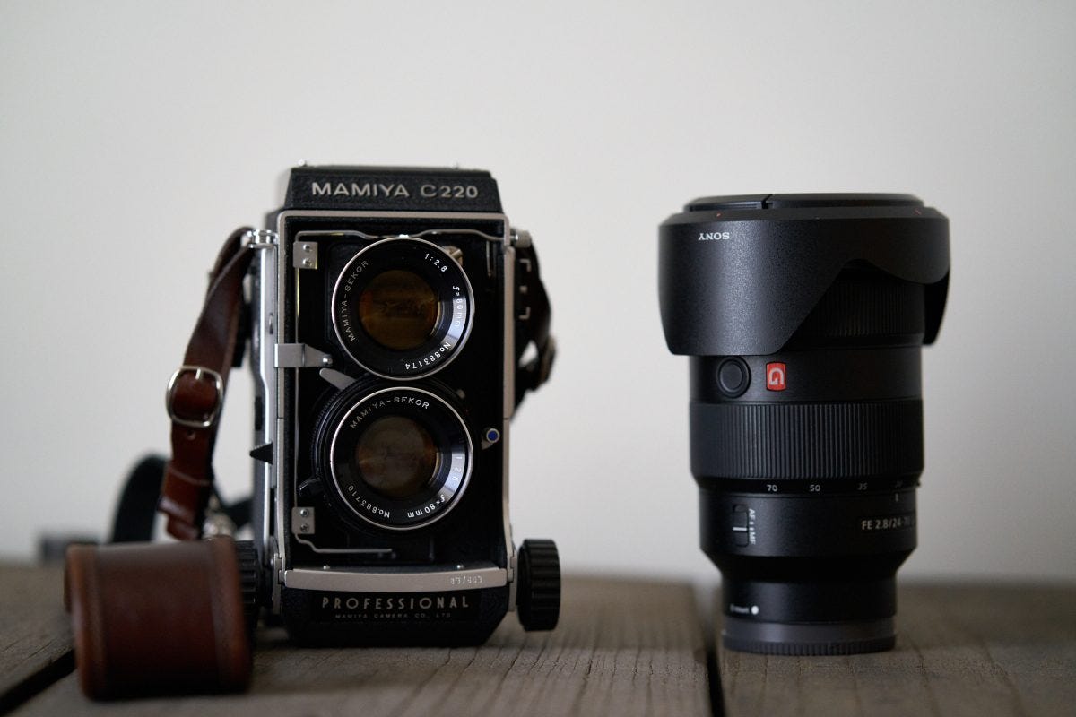 My Impressions of the Mamiya C220 Film Camera | by Kelly Dun | Medium