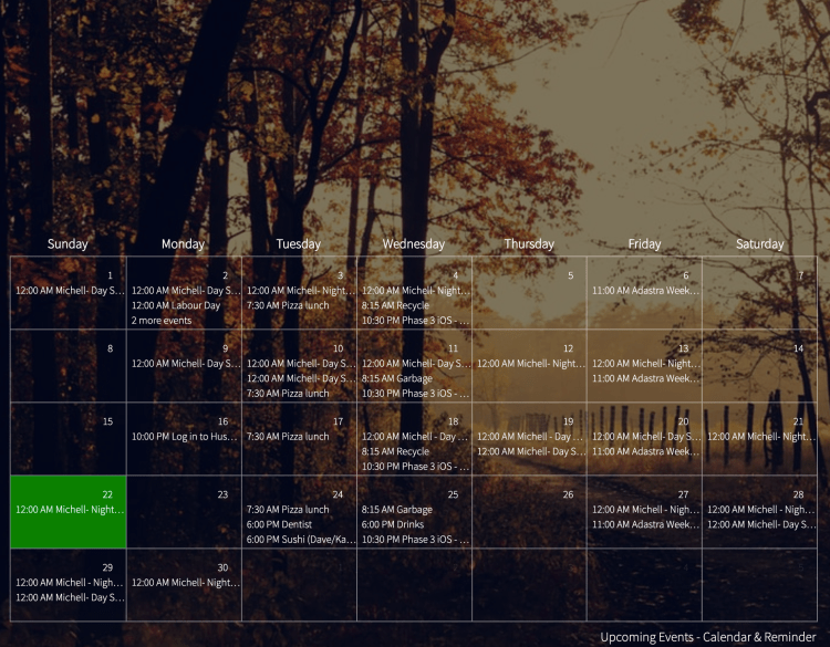 Get your Google calendar on the wall using a tablet or large screen monitor  or TV — Mango Display | by Dave | Medium
