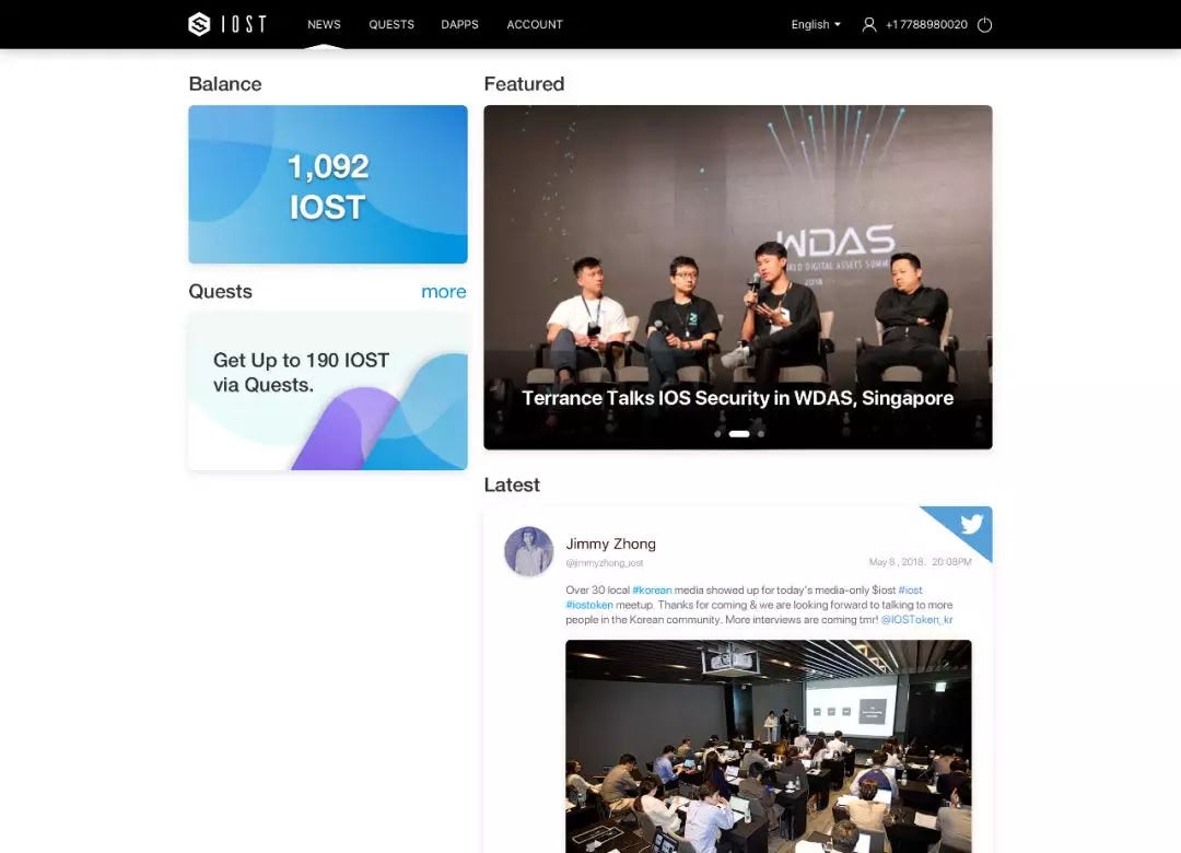 IOST Weekly Update — June 4th-June 11th | by IOST Foundation | Medium