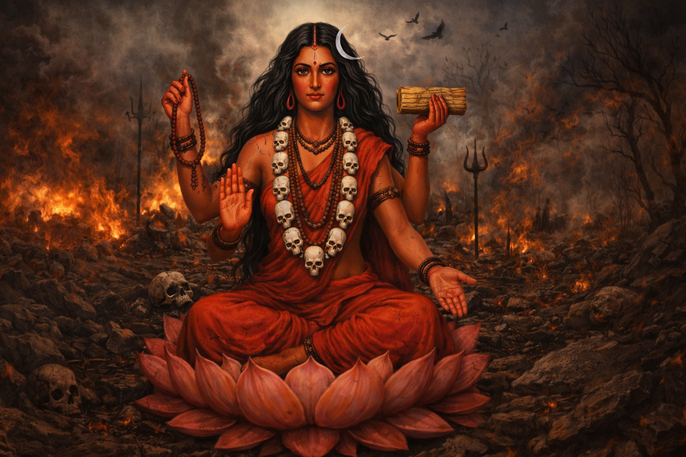 The challenges you face align with a Mahavidya temperament.