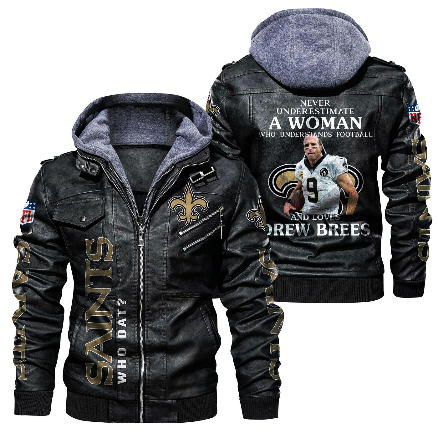 Nfl shop shop saints jacket