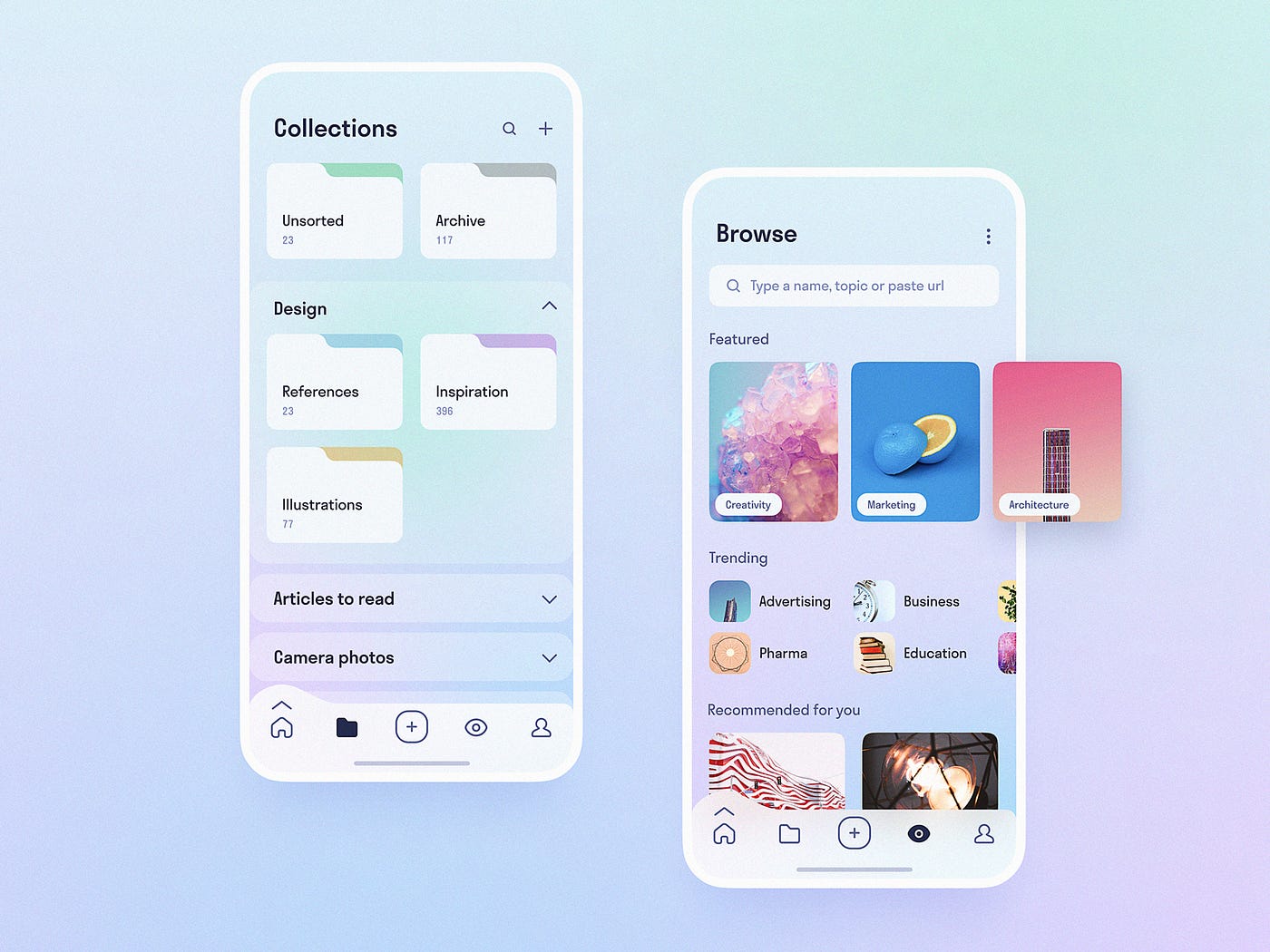 Mobile user interface