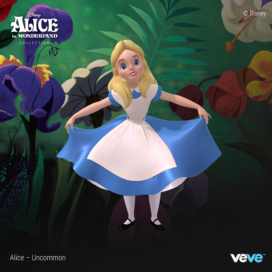 Disney — Alice in Wonderland Golden Afternoon Character Series, by VeVe  Digital Collectibles, VeVe