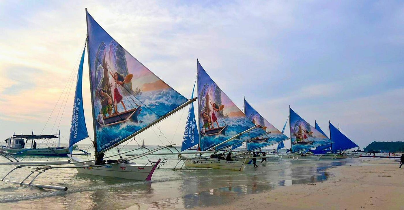 LOOK: Boracay’s Iconic Paraw Featured in Walt Disney