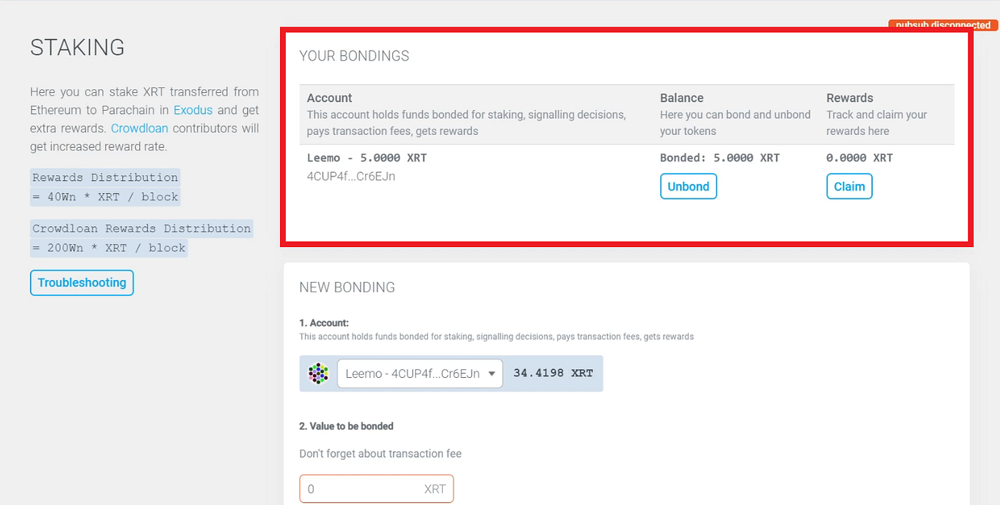 How to stake $XRT tokens. This guide provides a step by step… | by Leemo |  Robonomics Network by Airalab
