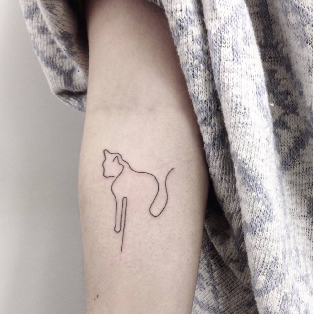 Simply Inked Reaching Cat Temporary Tattoo at Rs 199/piece | Temporary  Tattoos in Sas Nagar | ID: 25645496533