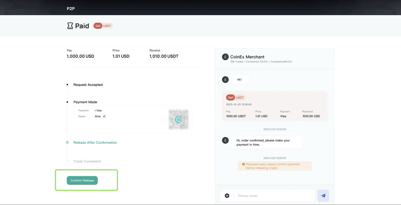 CoinEx P2P Tutorial: How to Buy and Sell Cryptocurrency on CoinEx? | by  CoinEx | Medium