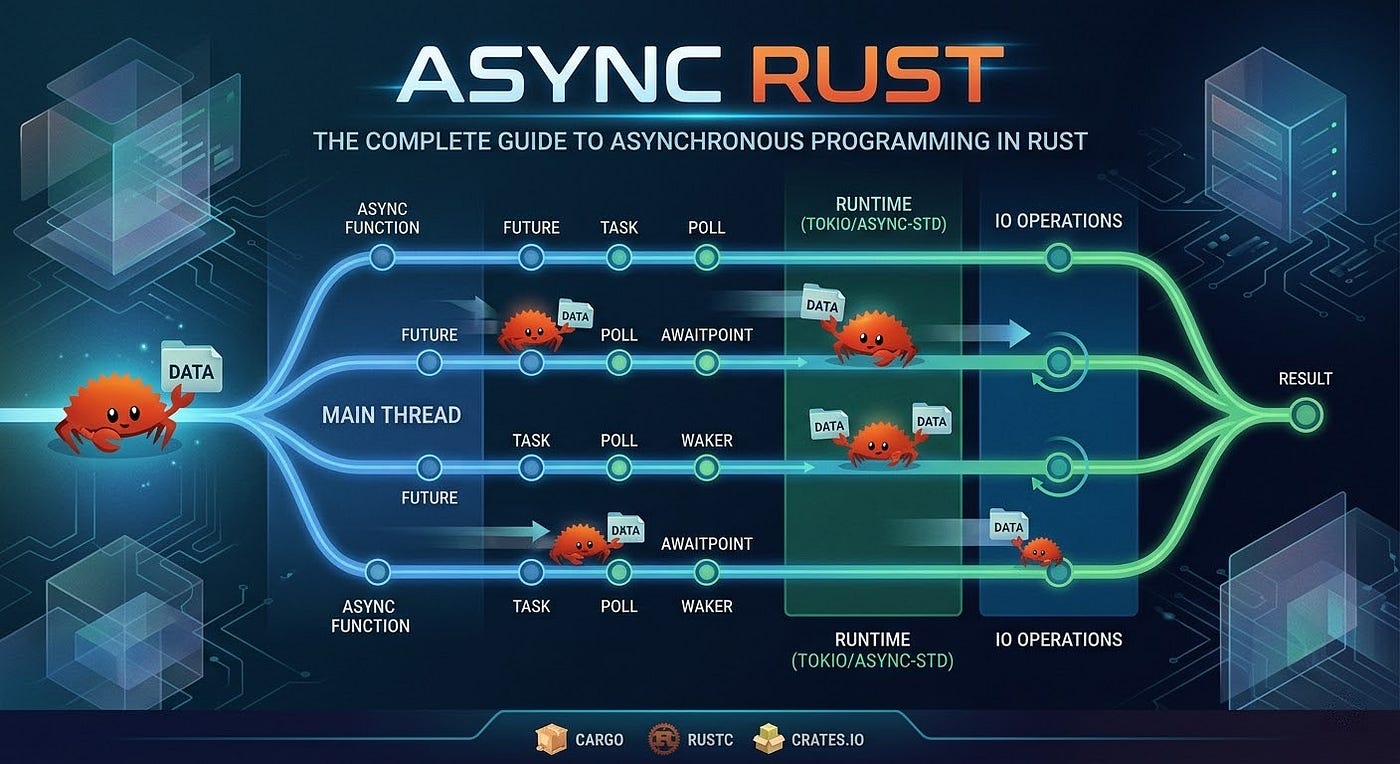 Async Rust: The Complete Guide to Asynchronous Programming in Rust