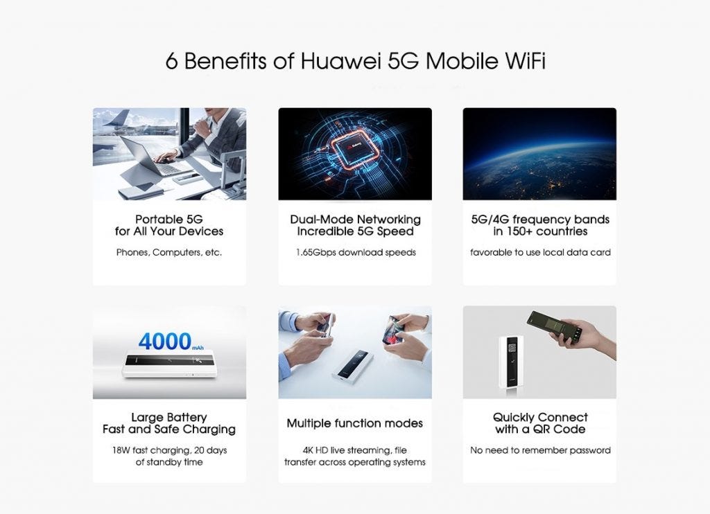 How about the Huawei 5G Mobile WiFi? | by Meela | Medium