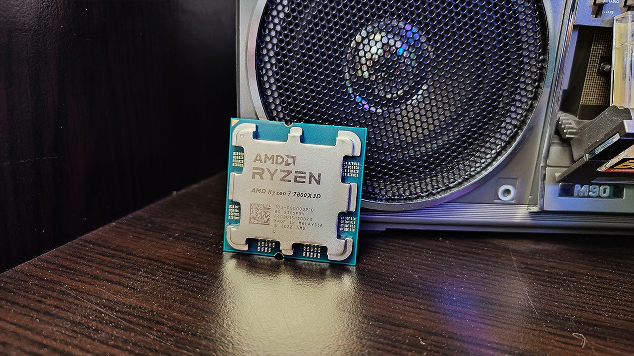 Processeur AMD Ryzen 7 7800X3D TRAY