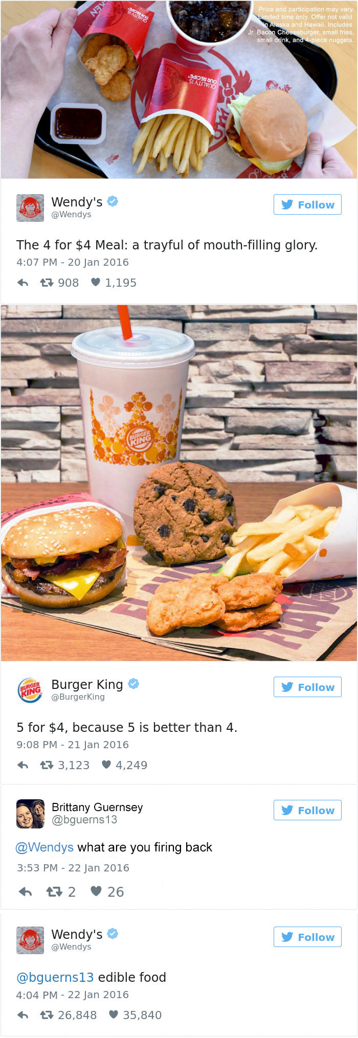 Wendy's burns Burger King in value meal price war
