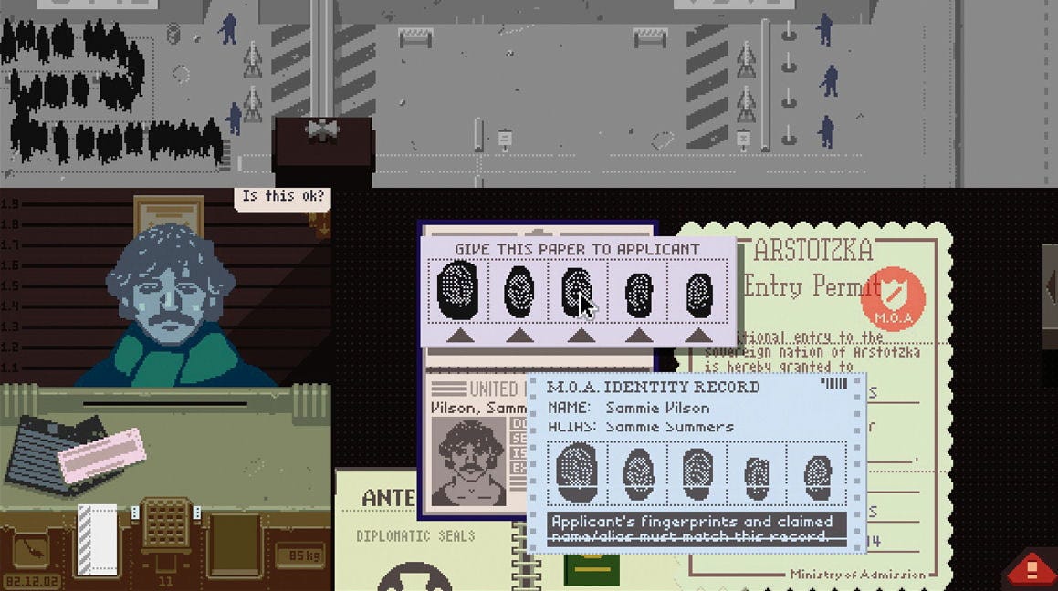 10B — Papers Please Pt. 2. We've been done playing this game in…, by Reese  Betts