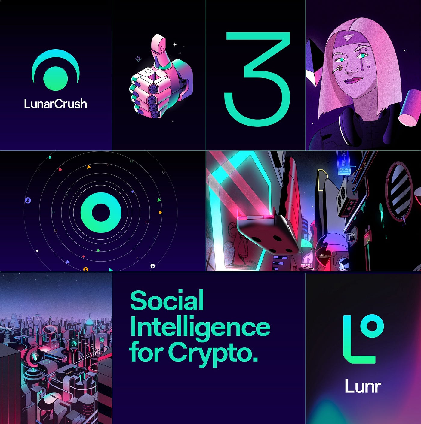 We finally landed…the New LunarCrush Brand Redesign. | by LunarCrush |  Medium