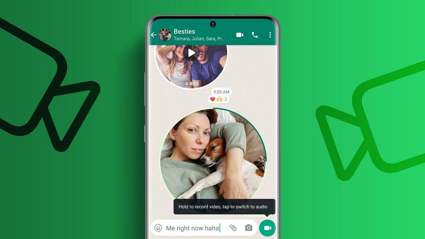 كيفية إرسال رسائل فيديو فورية على WhatsApp على iPhone و Android | by  Alahome | Medium