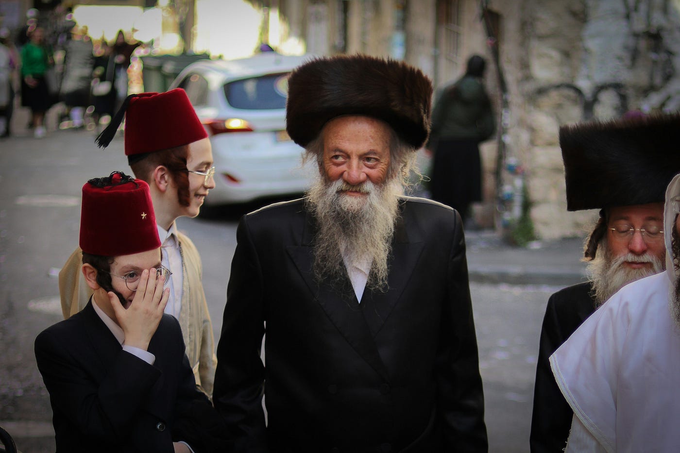 Zionist Orthodox Goobas working on building the next Auschwitz — Photo by Aharon Luria on Unsplash